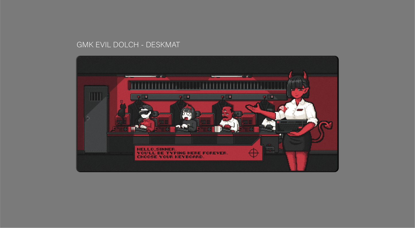 GMK Evil Dolch The Split
