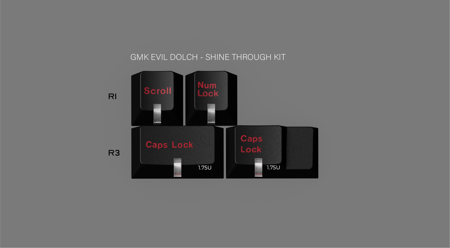 GMK Evil Dolch The Split