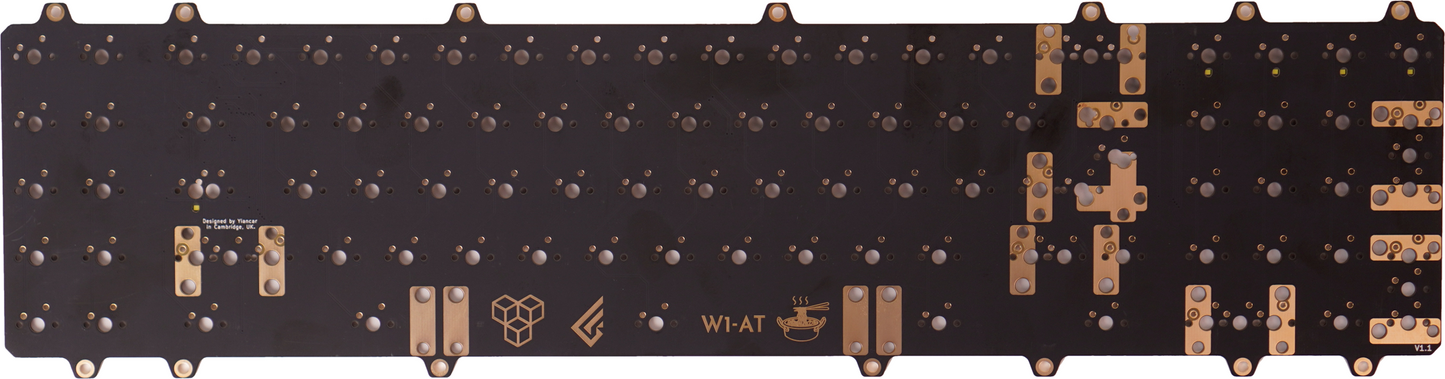 W1-AT PCB + Daughter Board PCB