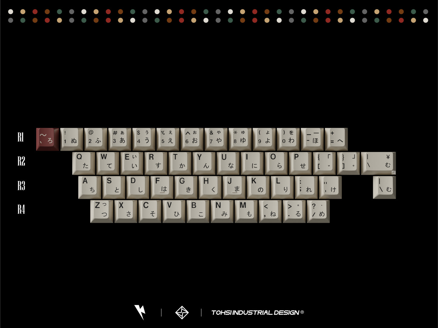 KeyKobo Retro Mixed Lights R2