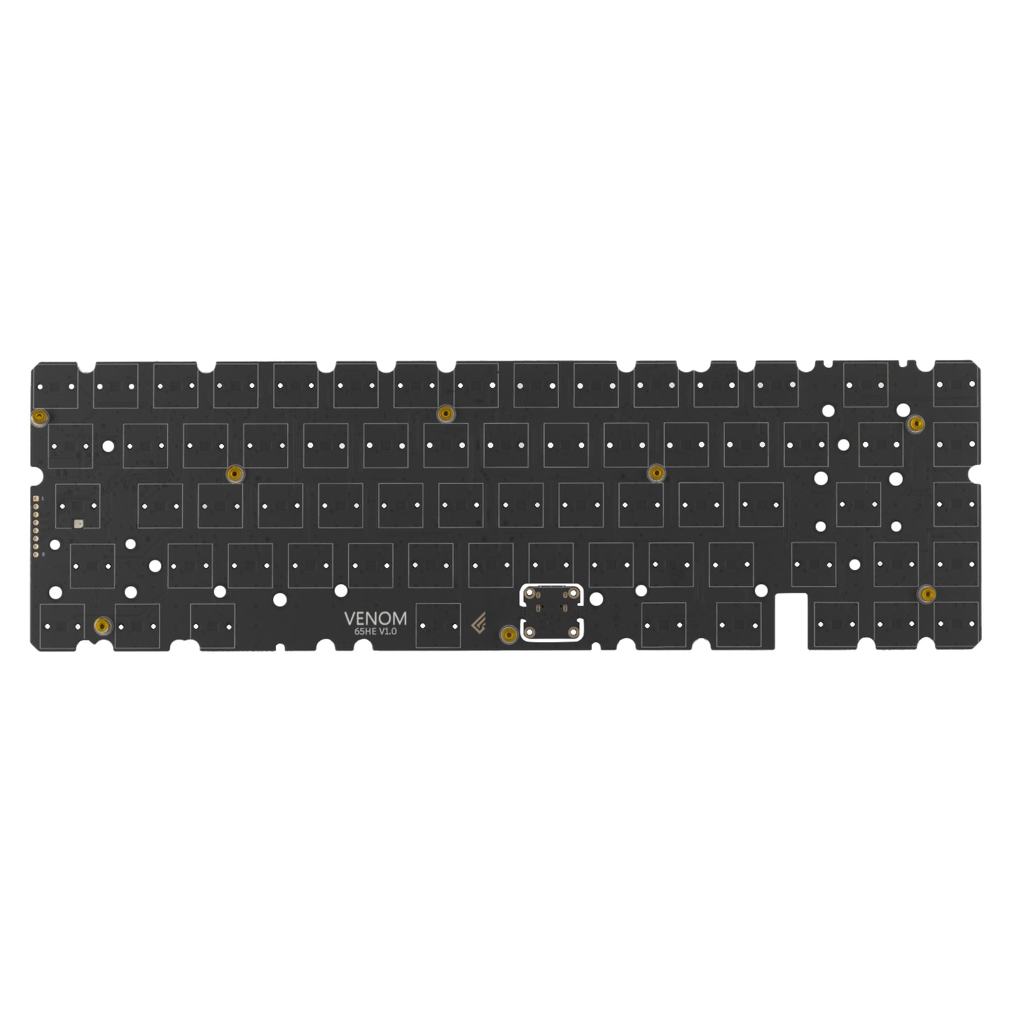 Venom 65 HE PCB + JST to JST 150mm Cable [Only Daughterboard Supports]