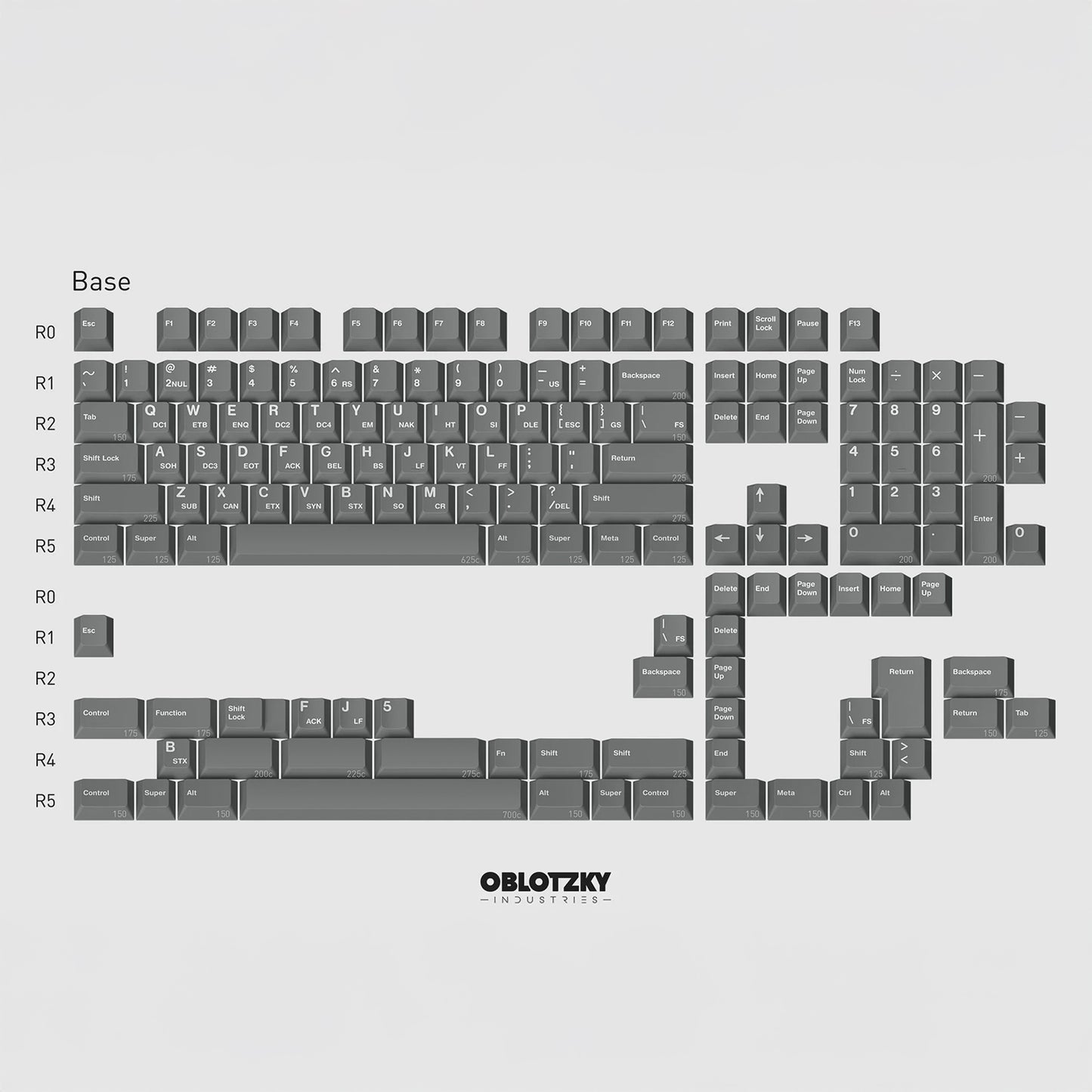 GMK ASCII R2