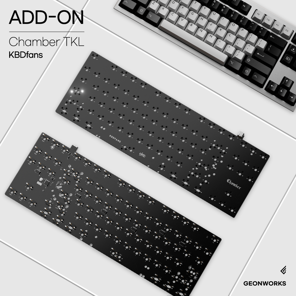 [Group Buy/Required Purchase] KBDfans Chamber TKL Add-ons