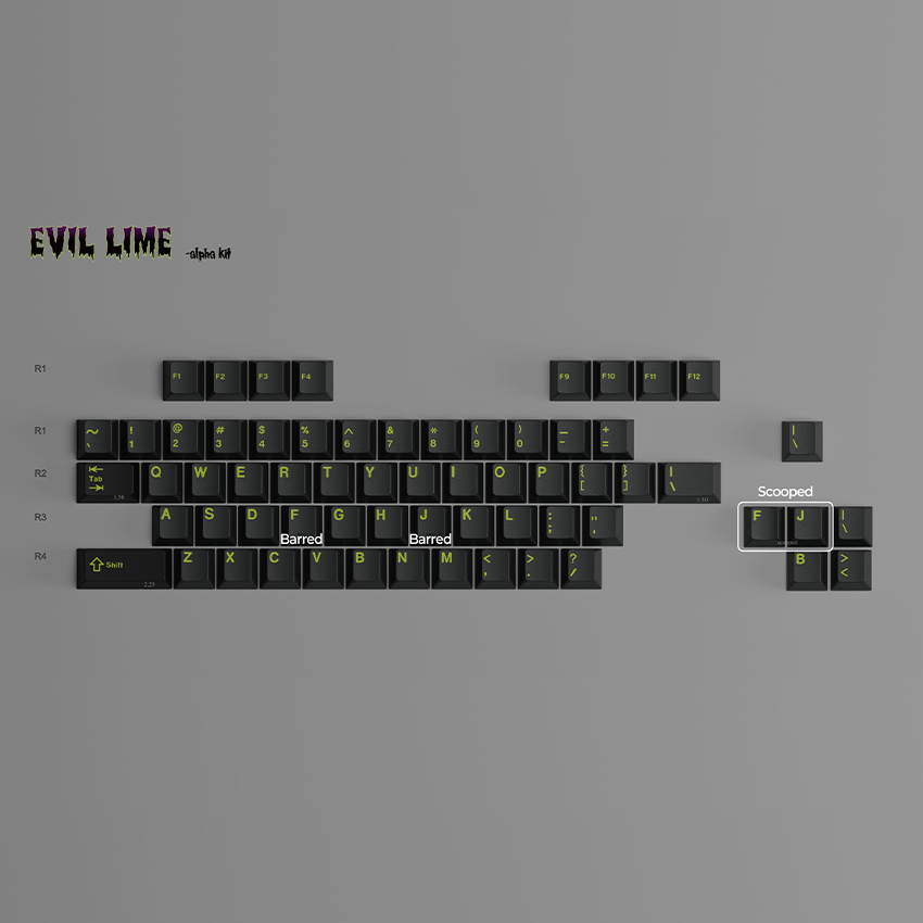 [Group Buy] GMK CYL Evil Lime