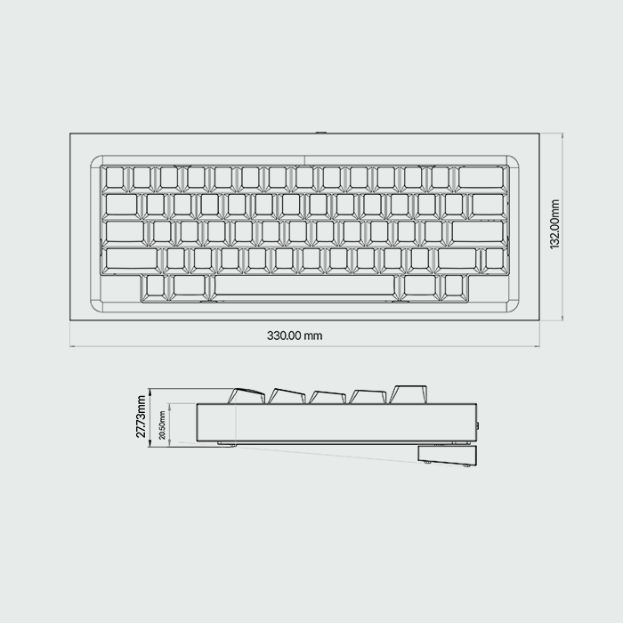 [Group Buy] Atelier Magnus Slate Zero Barebone Kit