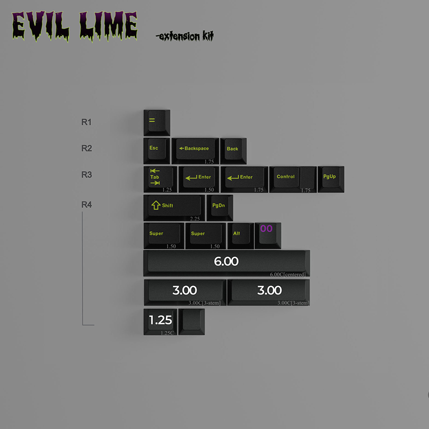 [Group Buy] GMK CYL Evil Lime