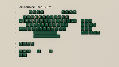 [Group Buy] GMK British Racing Green R2