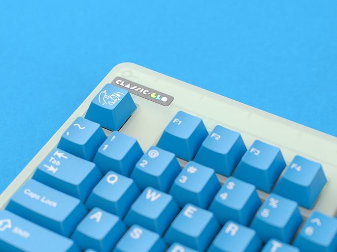 [Group Buy] GMK Unobtainium Blue