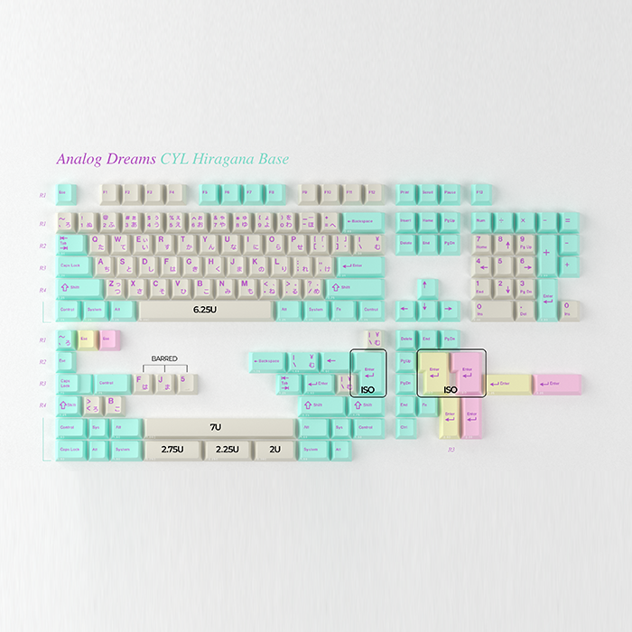 [Group Buy] GMK Analog Dreams R3