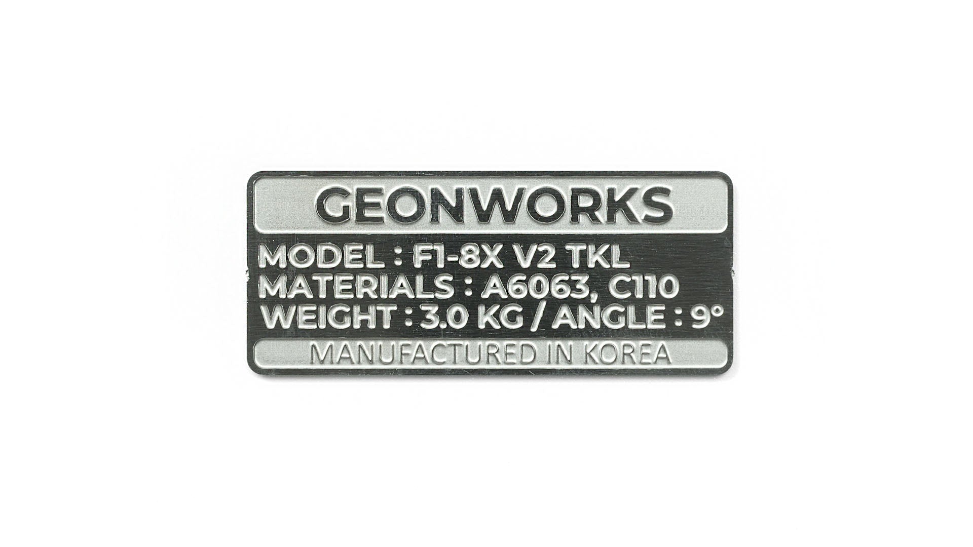 F1-8X V2 Barebone Kit – GEONWORKS