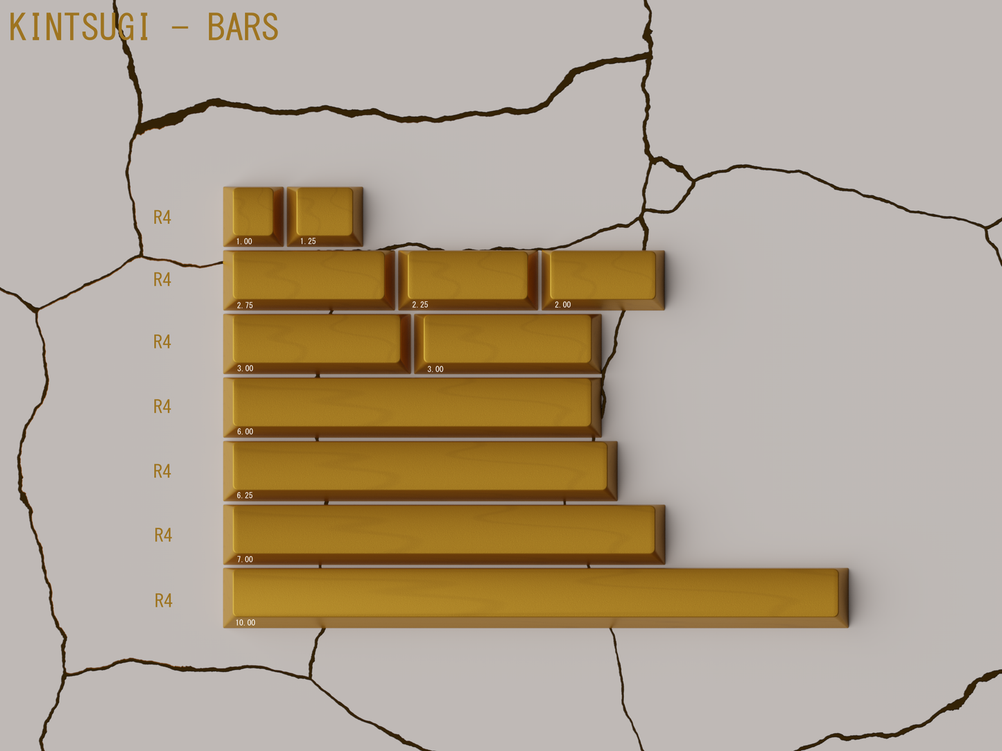 [Group Buy] Keykobo Kintsugi Shiro
