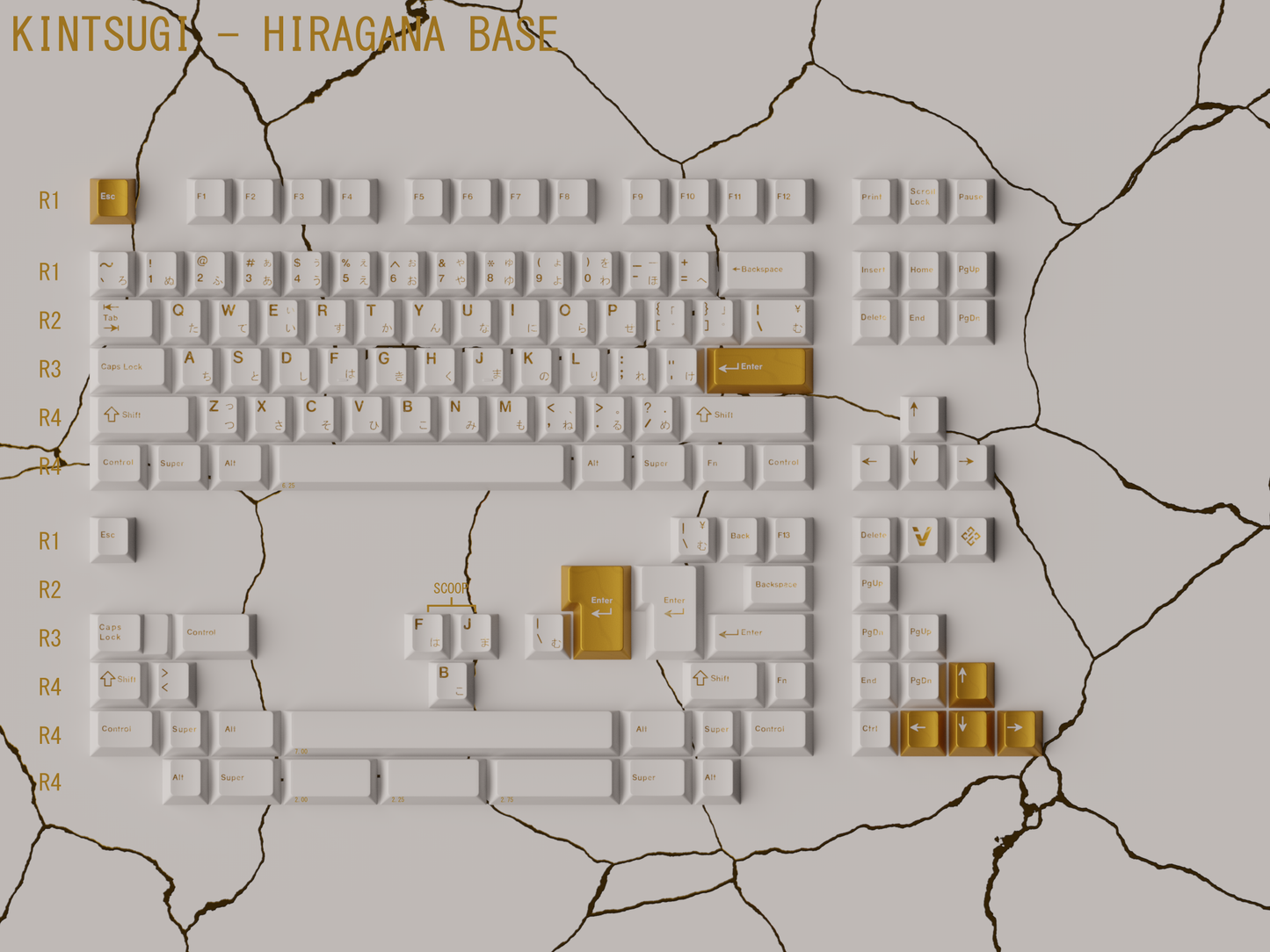 [Group Buy] Keykobo Kintsugi Shiro