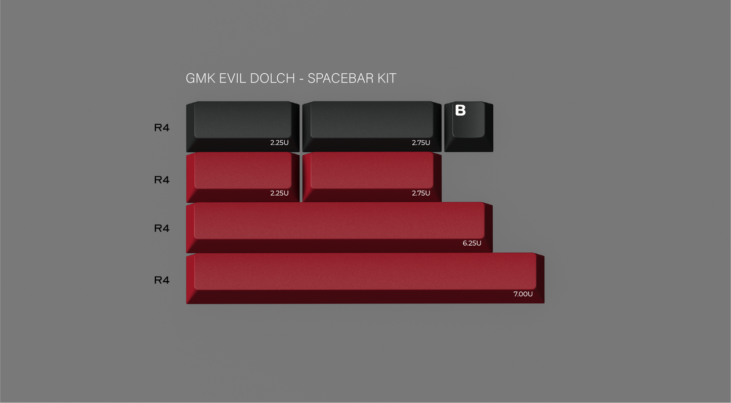 [Group Buy] GMK Evil Dolch The Split