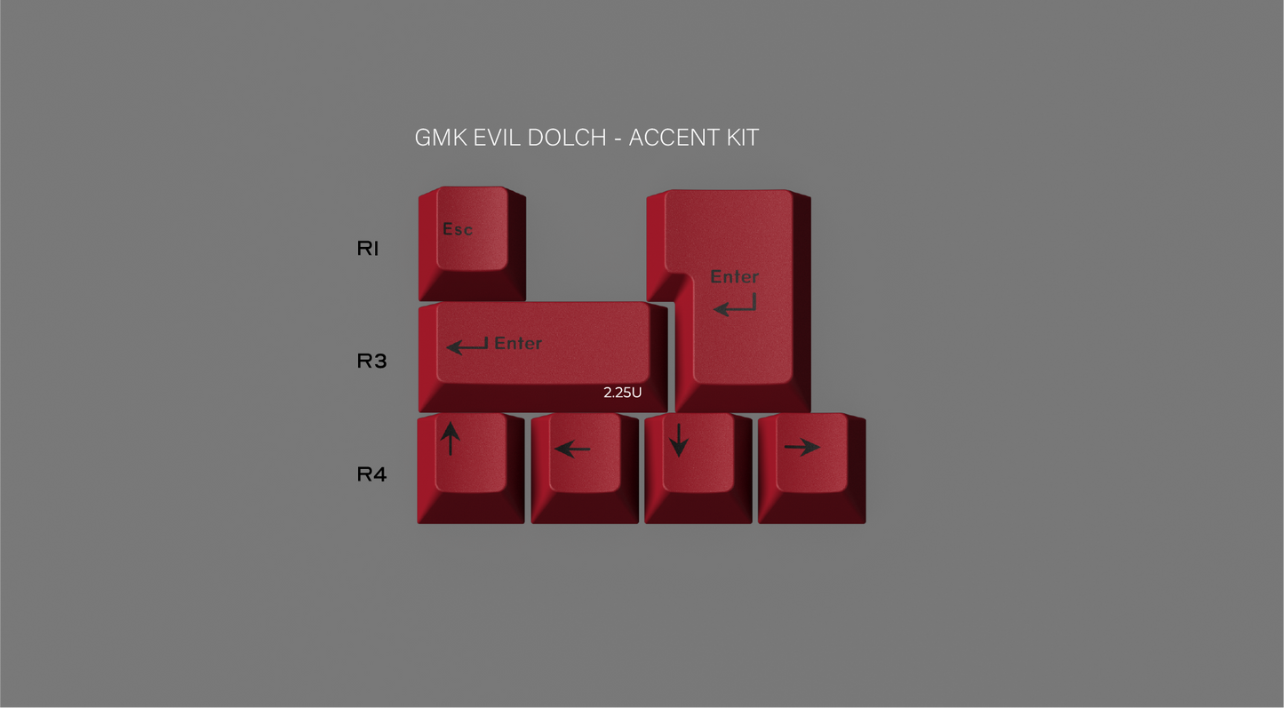 [Group Buy] GMK Evil Dolch The Split