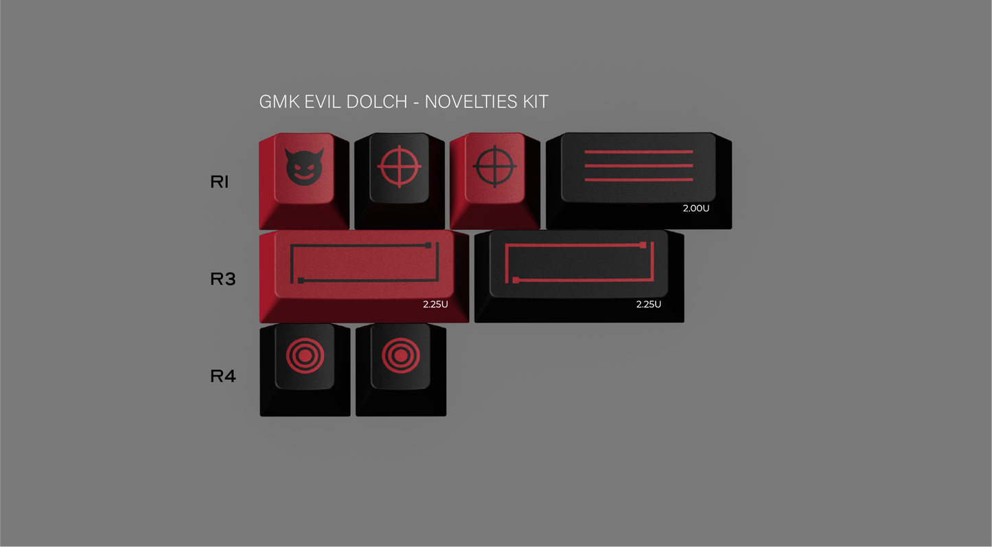 [Group Buy] GMK Evil Dolch The Split