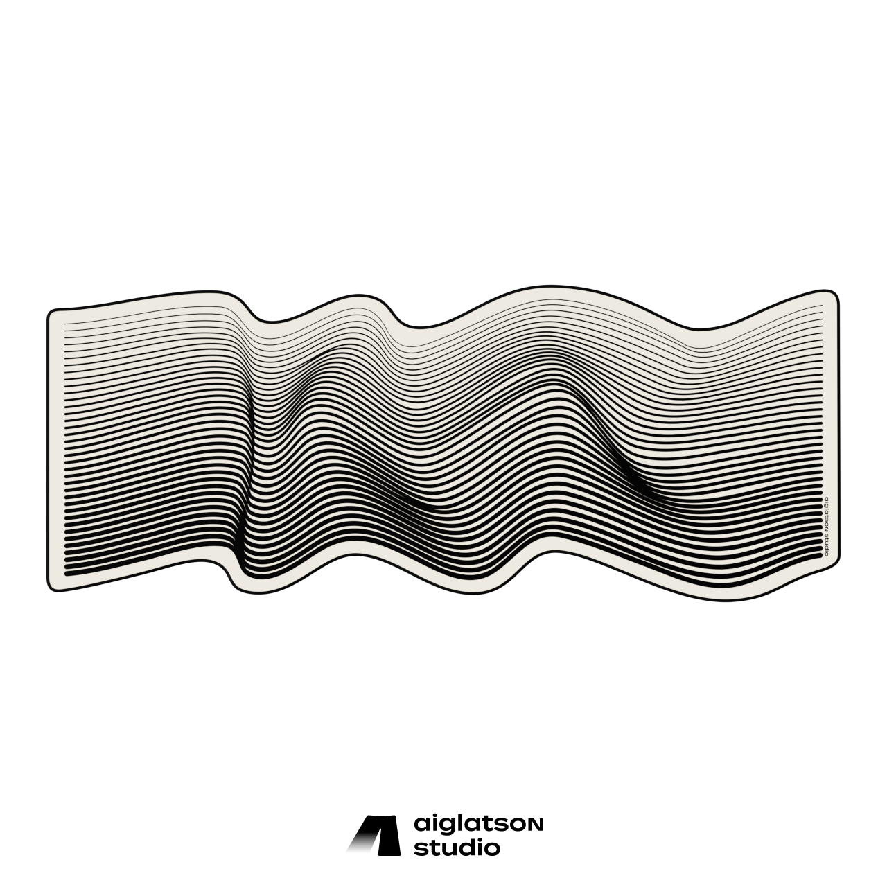 [Group Buy] Black Snail Deskmat