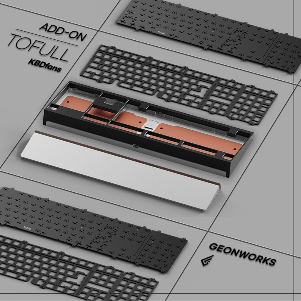 [Group Buy] KBDfans Tofull Add-ons