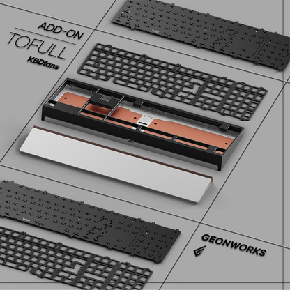[Group Buy] KBDfans Tofull Add-ons