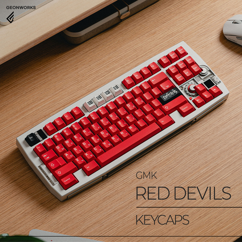 [Group Buy] GMK CYL Red Devils