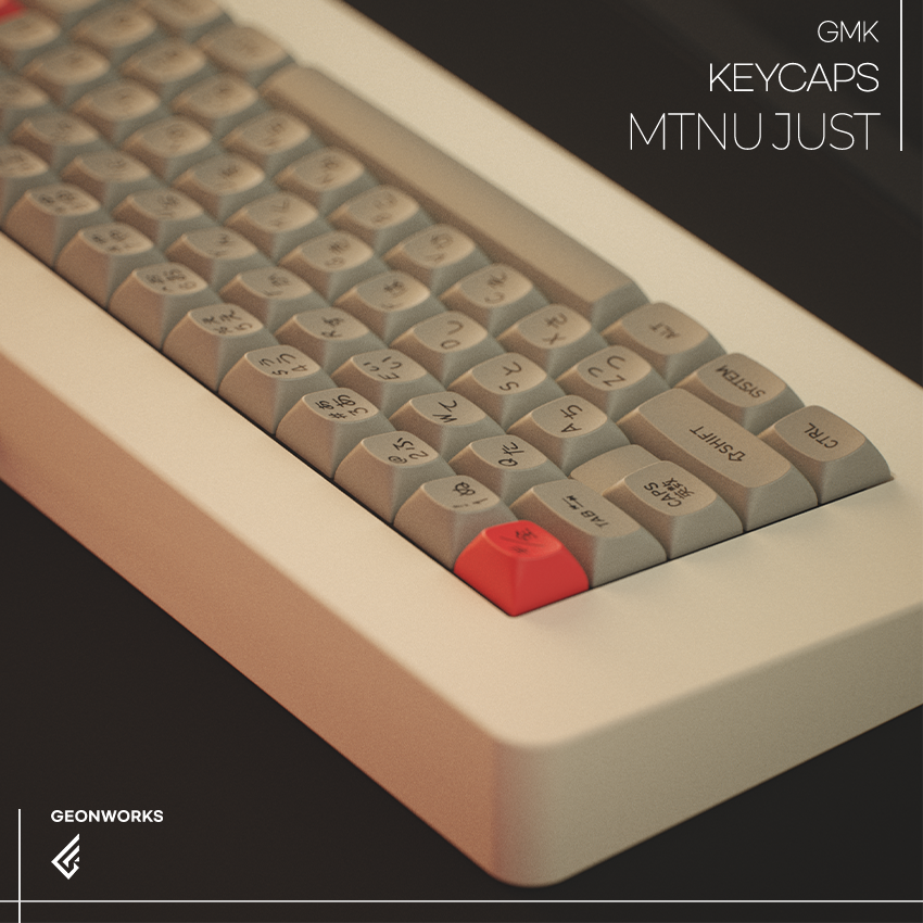 [Group Buy] GMK MTNU JUST