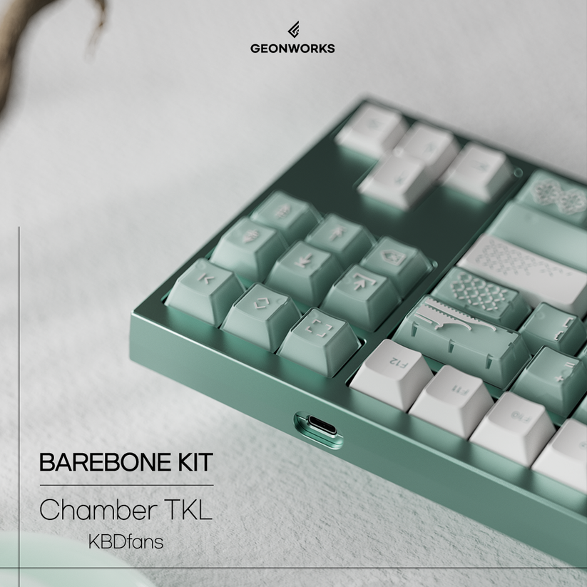 [Group Buy/Required Purchase] KBDfans Chamber TKL Barebone Kit – GEONWORKS
