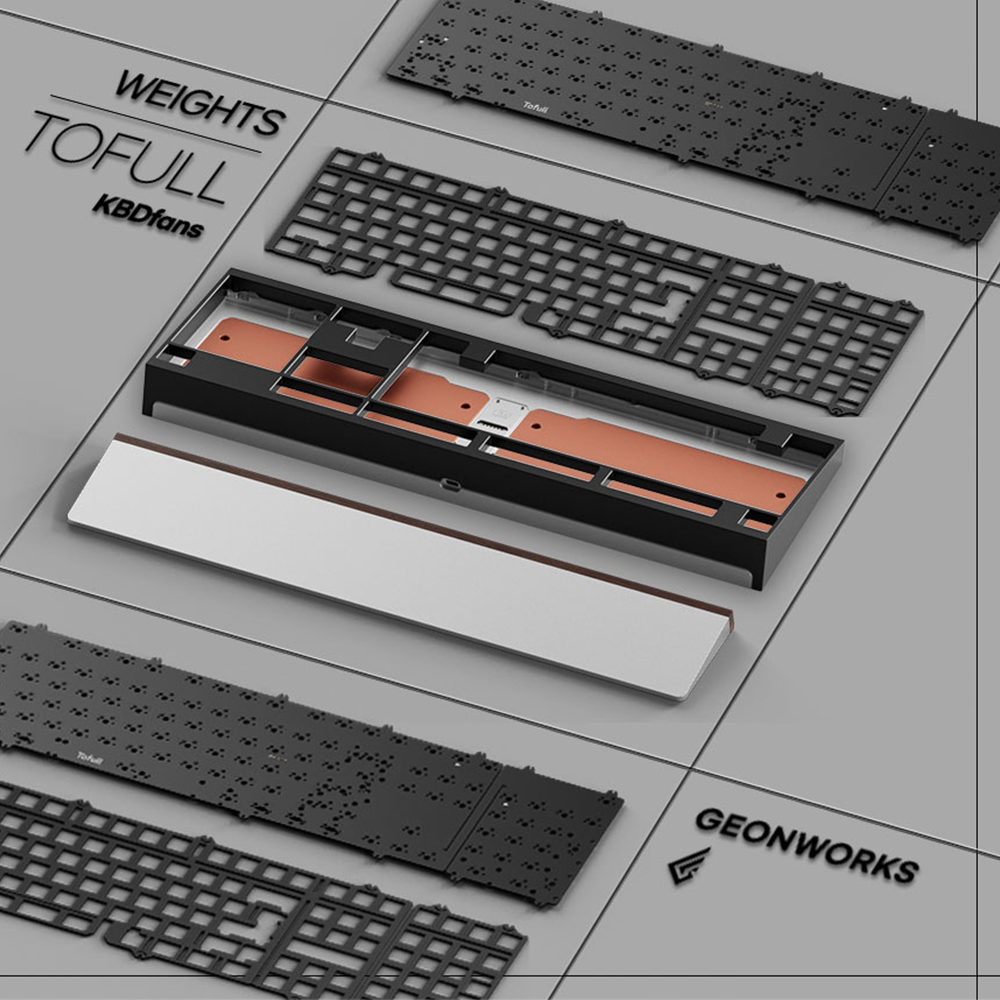 [Group Buy] KBDfans Tofull Weight