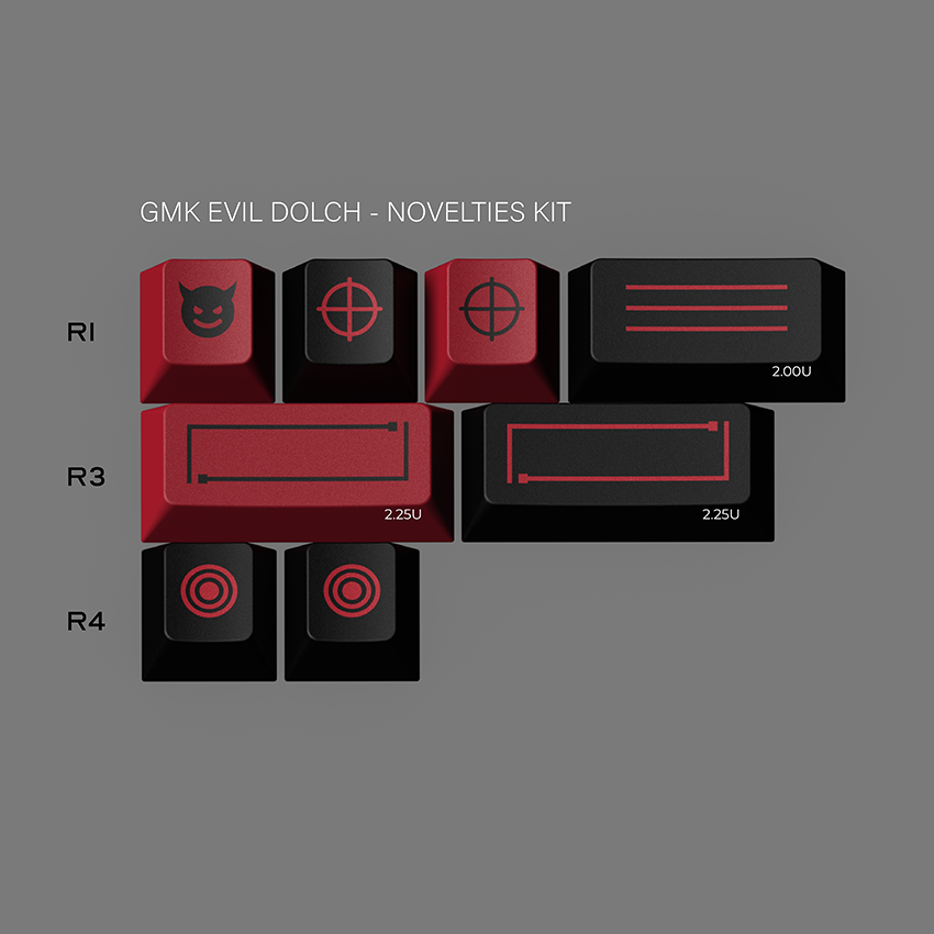 [Pre-Order] GMK Evil Dolch - The Split