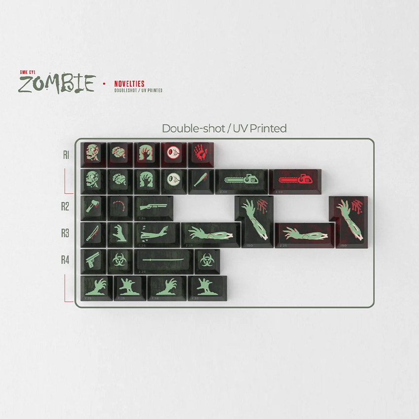 [Group Buy] GMK CYL ZOMBIE