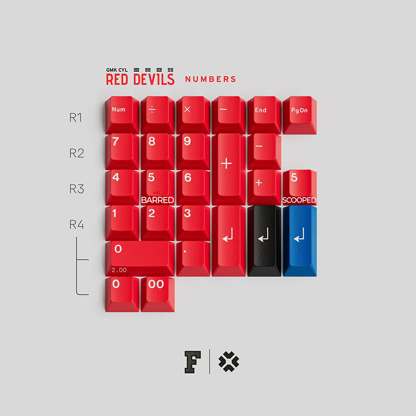 [Group Buy] GMK CYL Red Devils