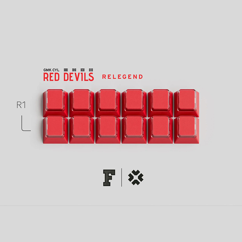 [Group Buy] GMK CYL Red Devils