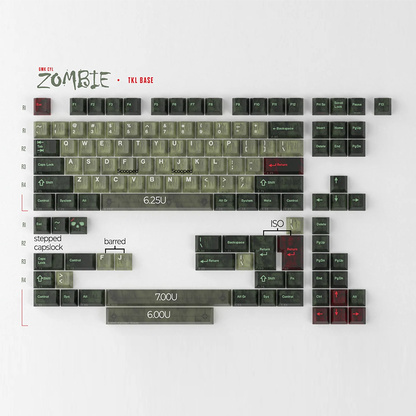 [Group Buy] GMK CYL ZOMBIE