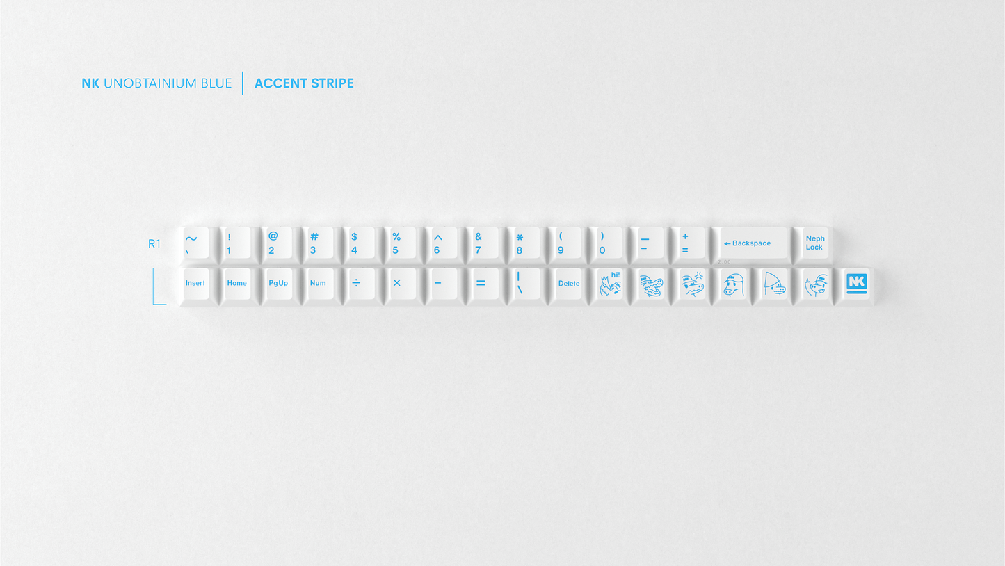 [Group Buy] GMK Unobtainium Blue