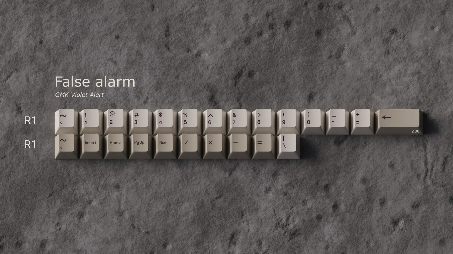 [Group Buy] GMK CYL Violet Alert