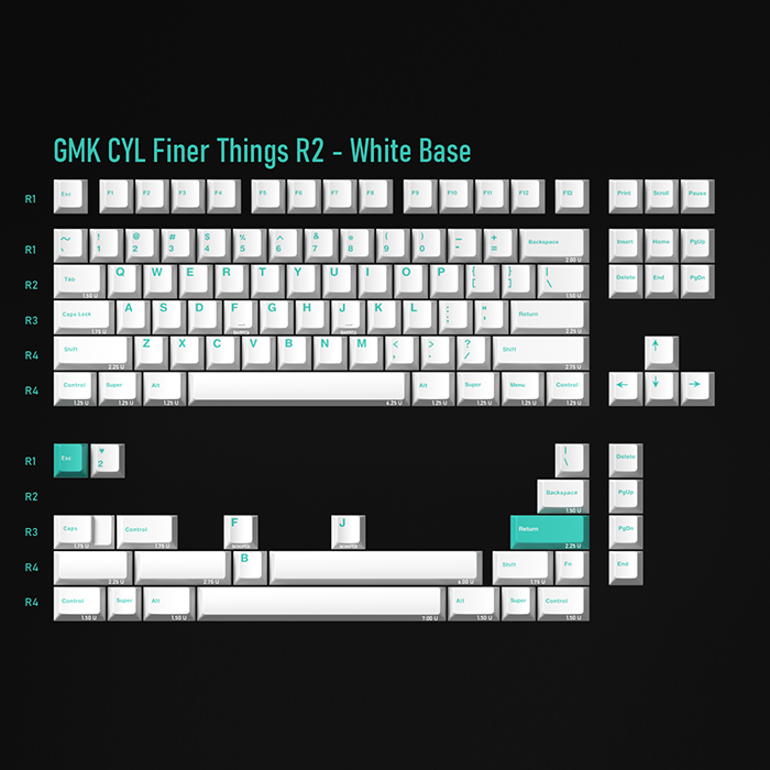 [Group Buy] GMK Finer Things R2
