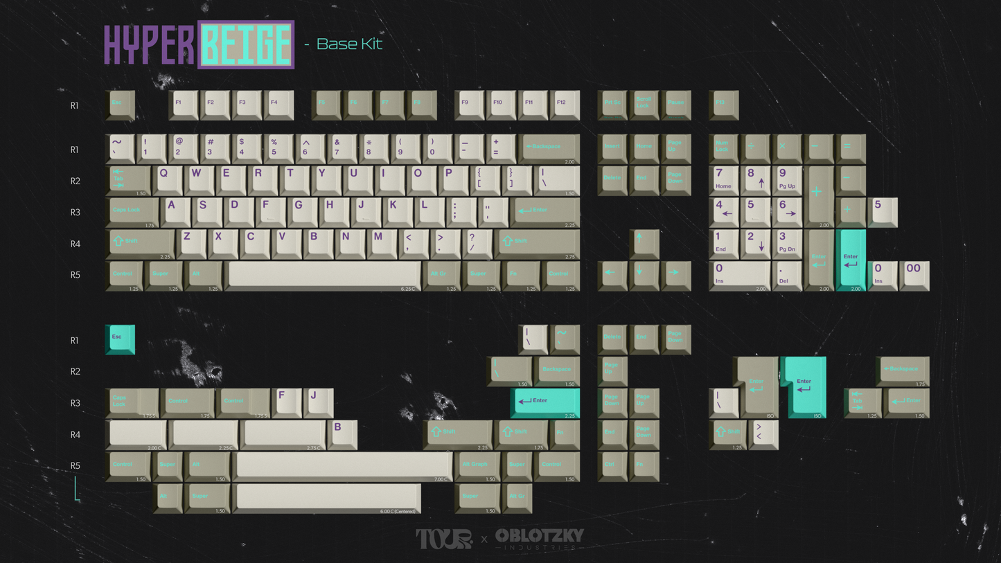 [Group Buy] GMK CYL HYPERBEIGE