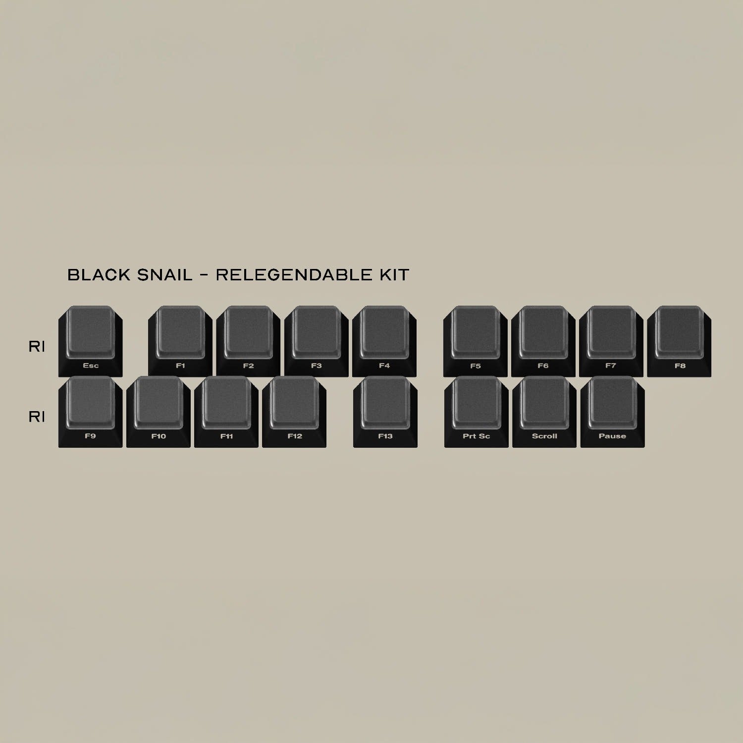GMK BLACK SNAIL – GEONWORKS