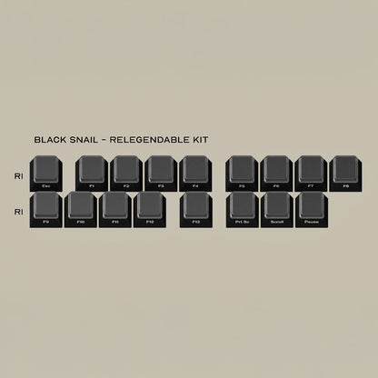 GMK BLACK SNAIL