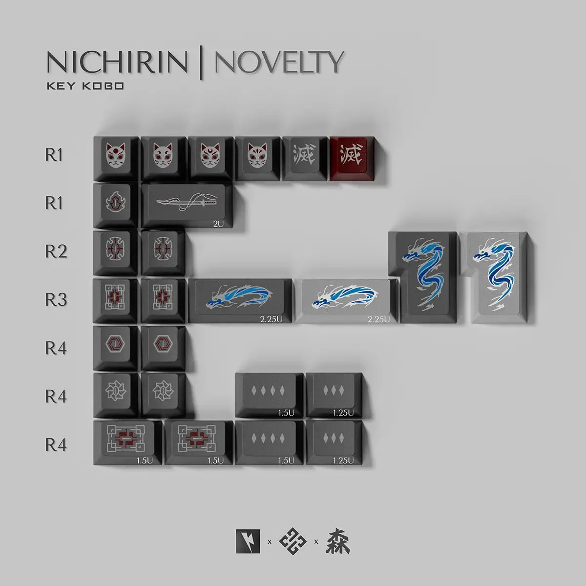 [Group Buy] Keykobo Nichirin Keycaps