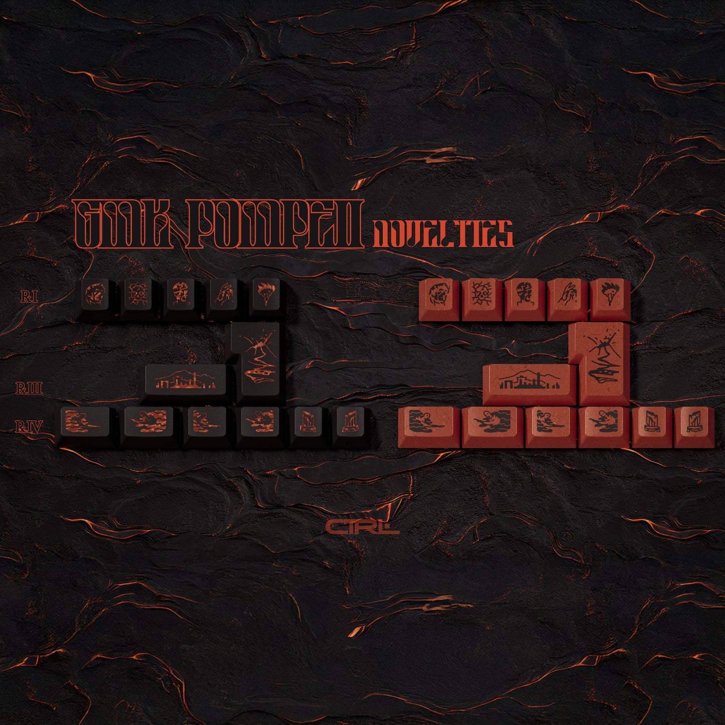 [Group Buy] GMK CYL POMPEII