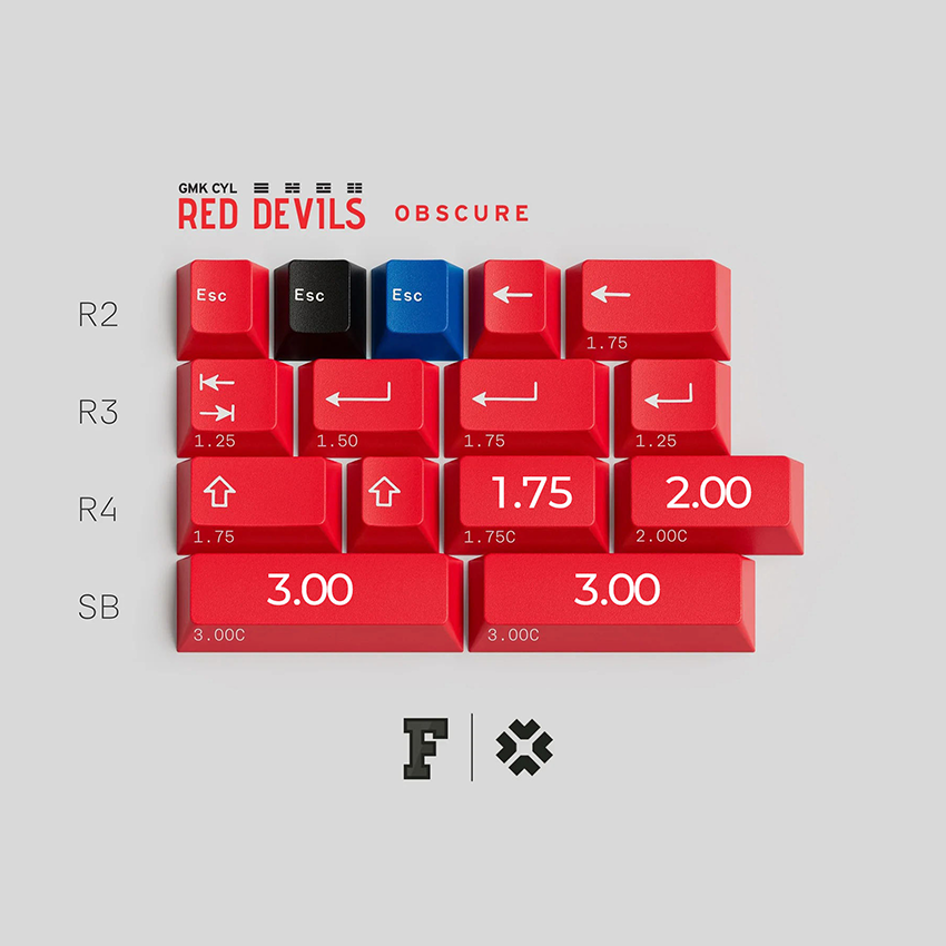 [Group Buy] GMK CYL Red Devils
