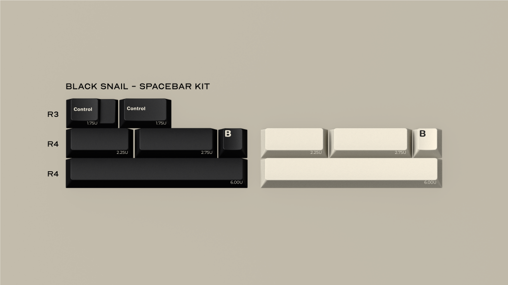 GMK BLACK SNAIL – GEONWORKS