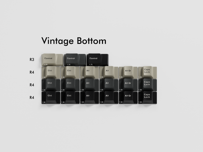 [Group Buy] GMK VINTAGE KEYS